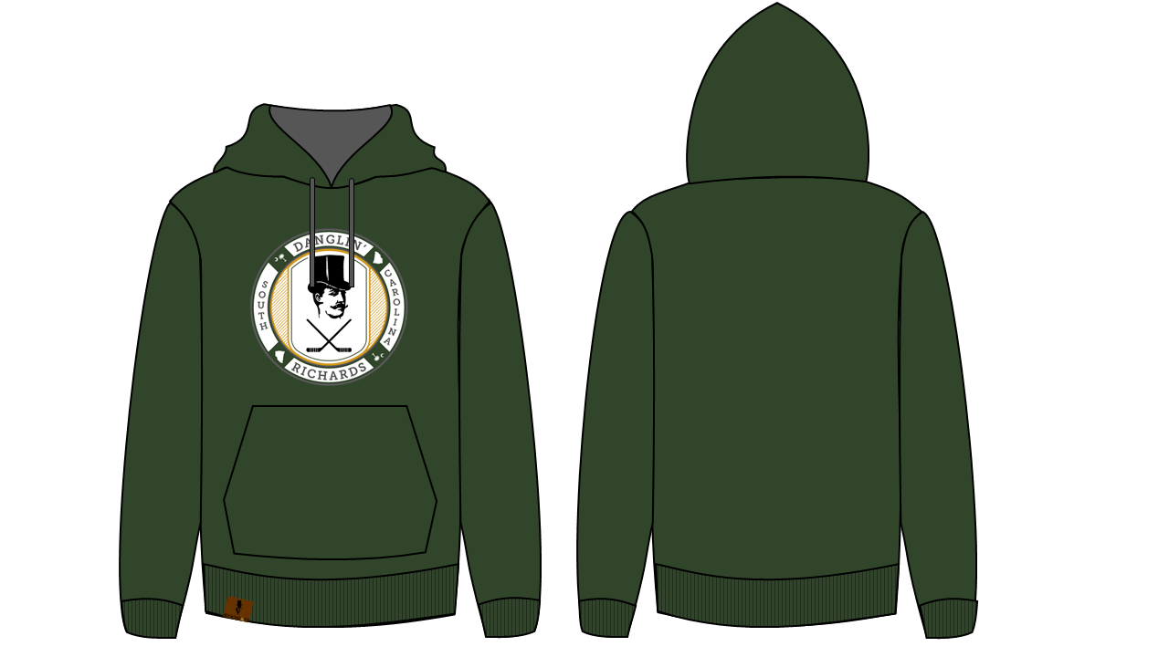 Danglin' Richards Hooded Sweatshirt