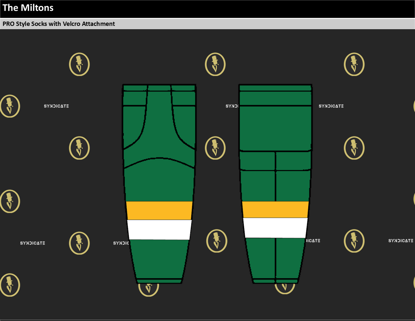 The Miltons Green Socks