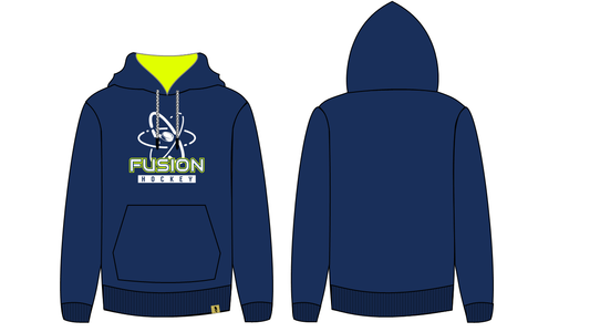 Navy Fusion Hoodie